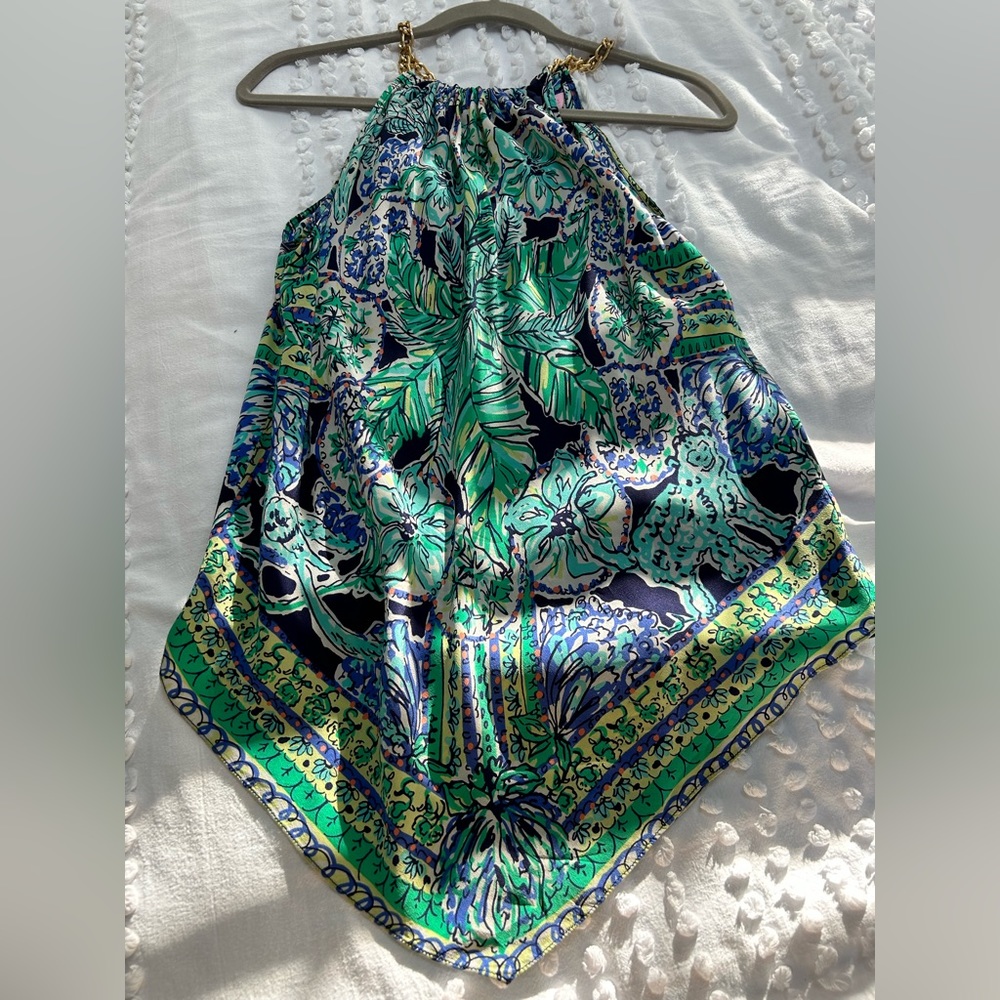 Lilly Pulitzer halter top (size s)